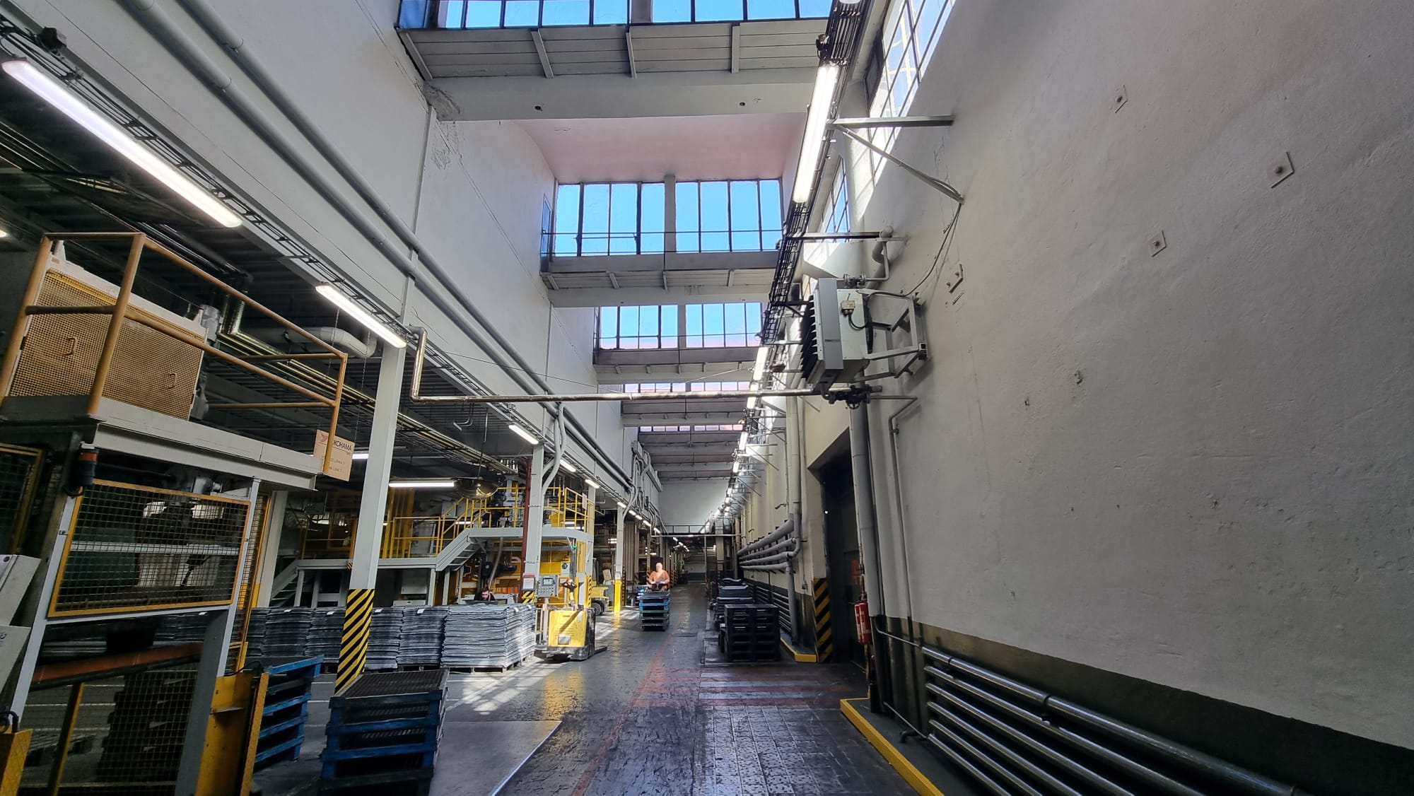 Chodba po rekonstrukci