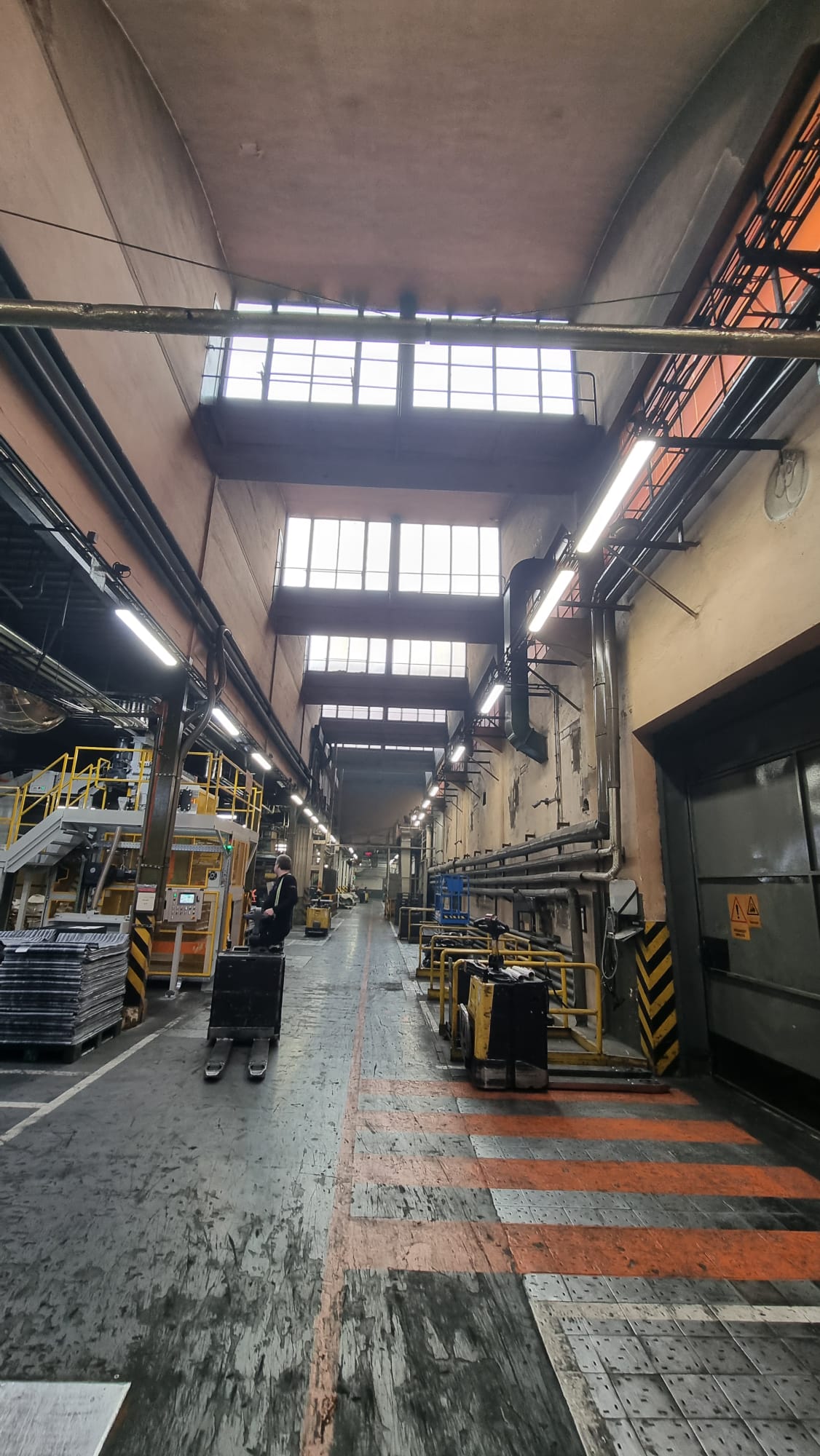 Chodba před rekonstrukcí