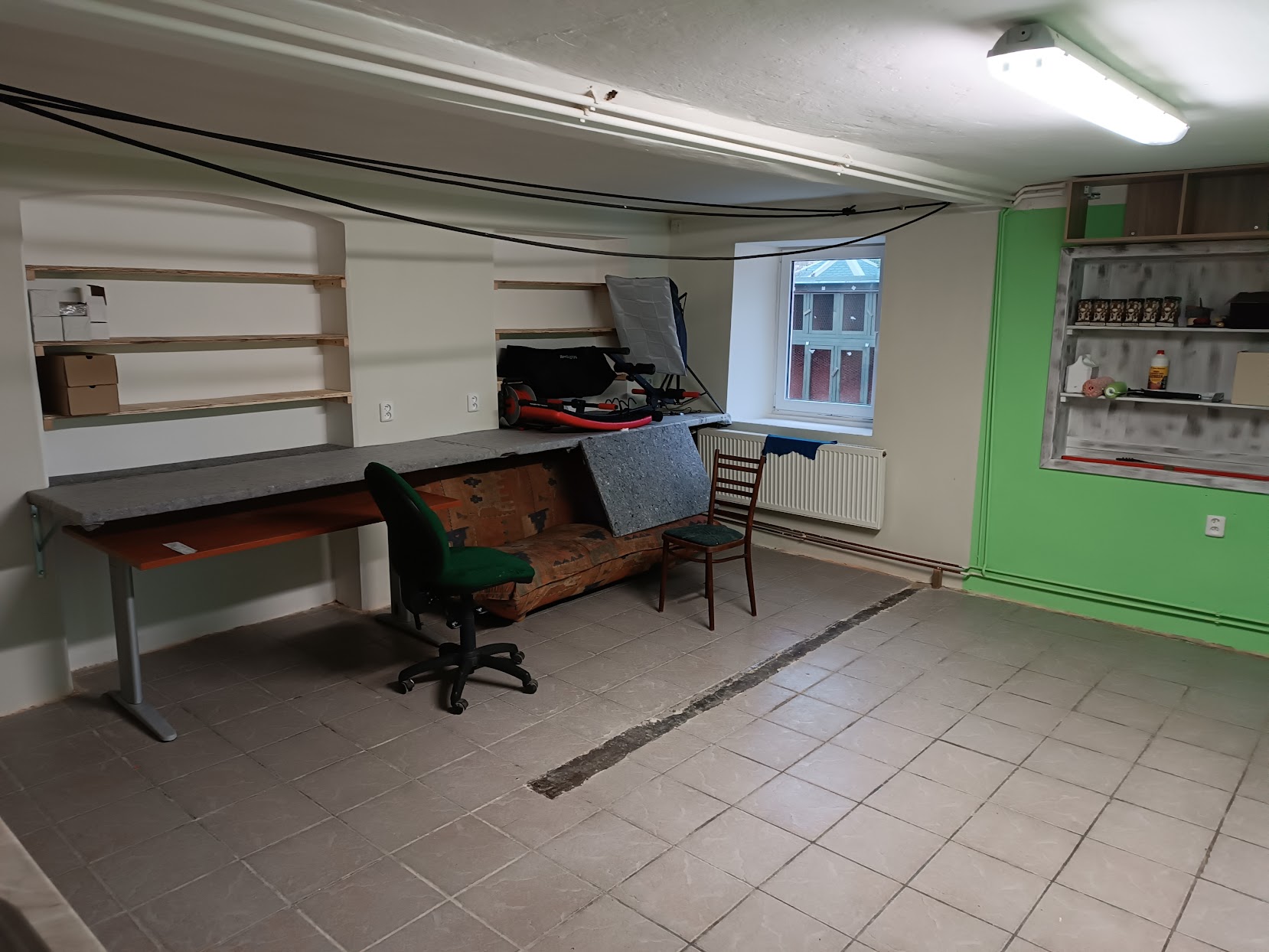 Kancelář po úpravě