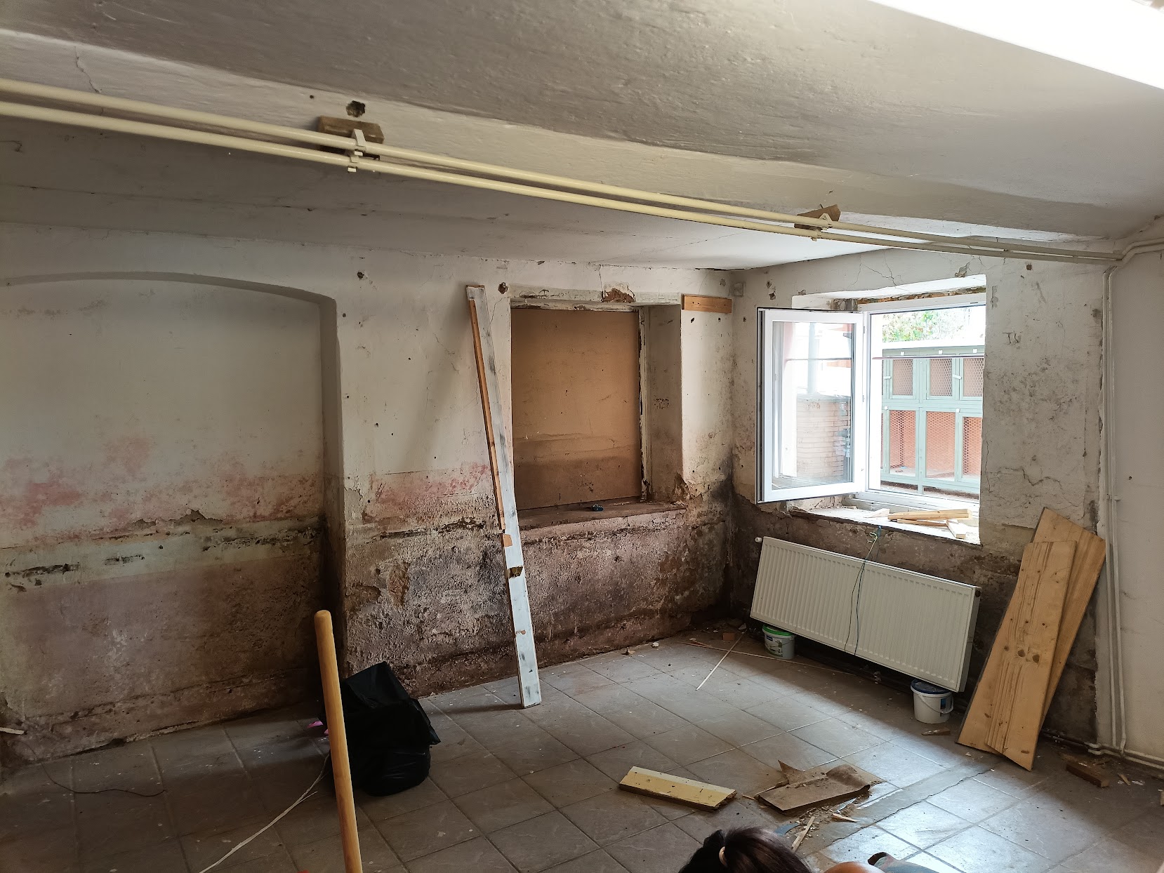 Kancelář před úpravou