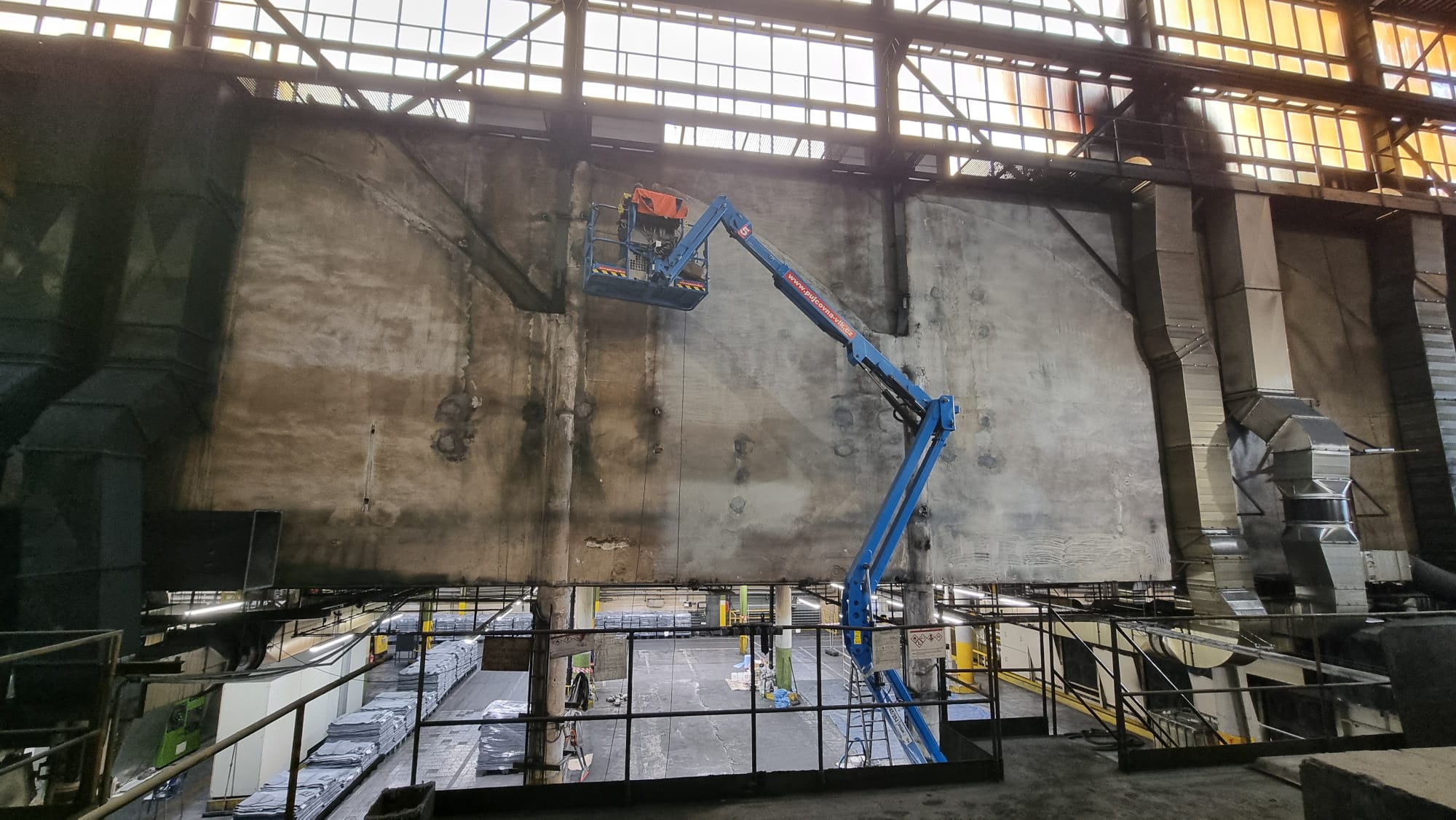 Práce ve výškách – příprava