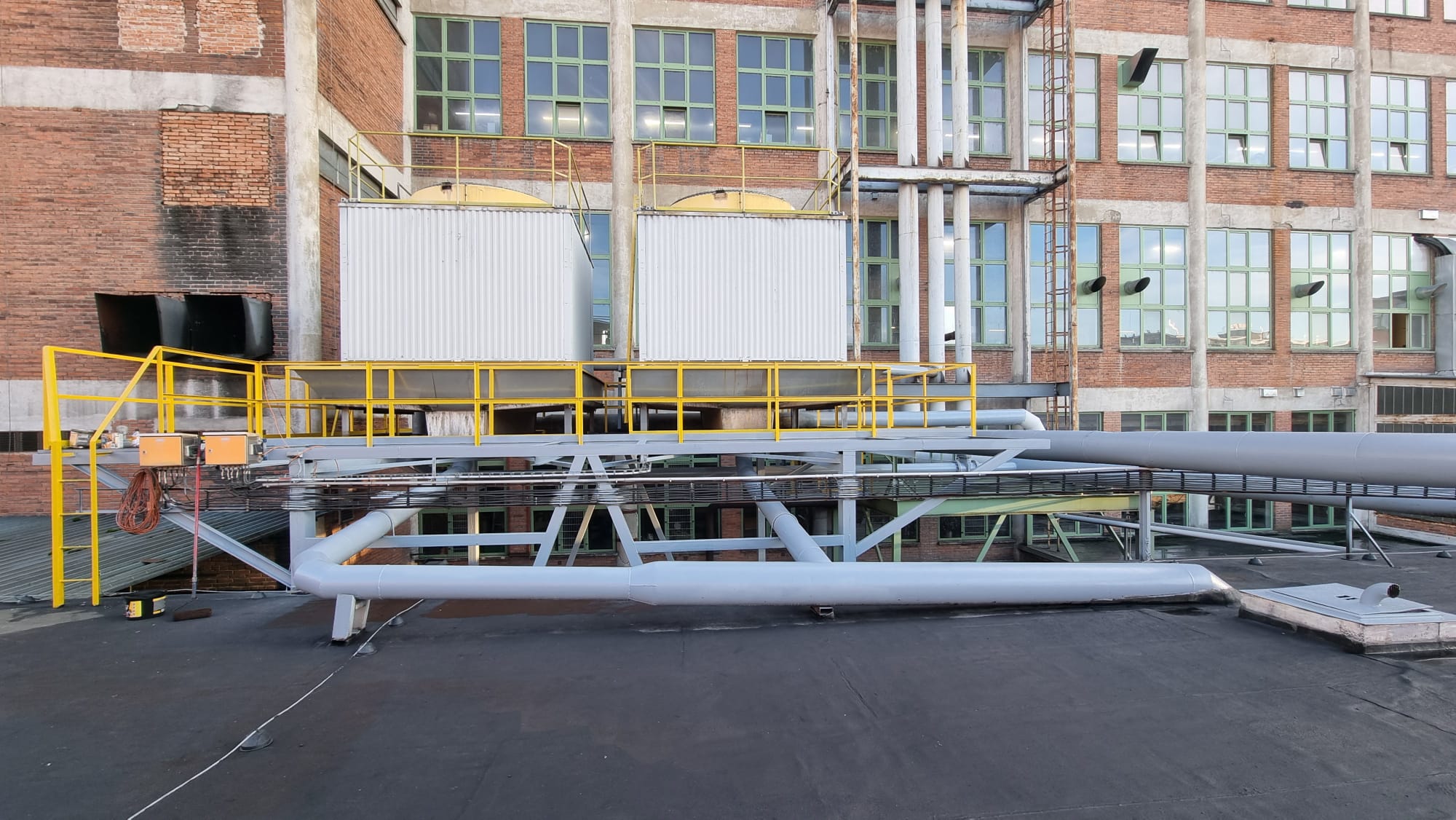 Vjezd – nový nátěr