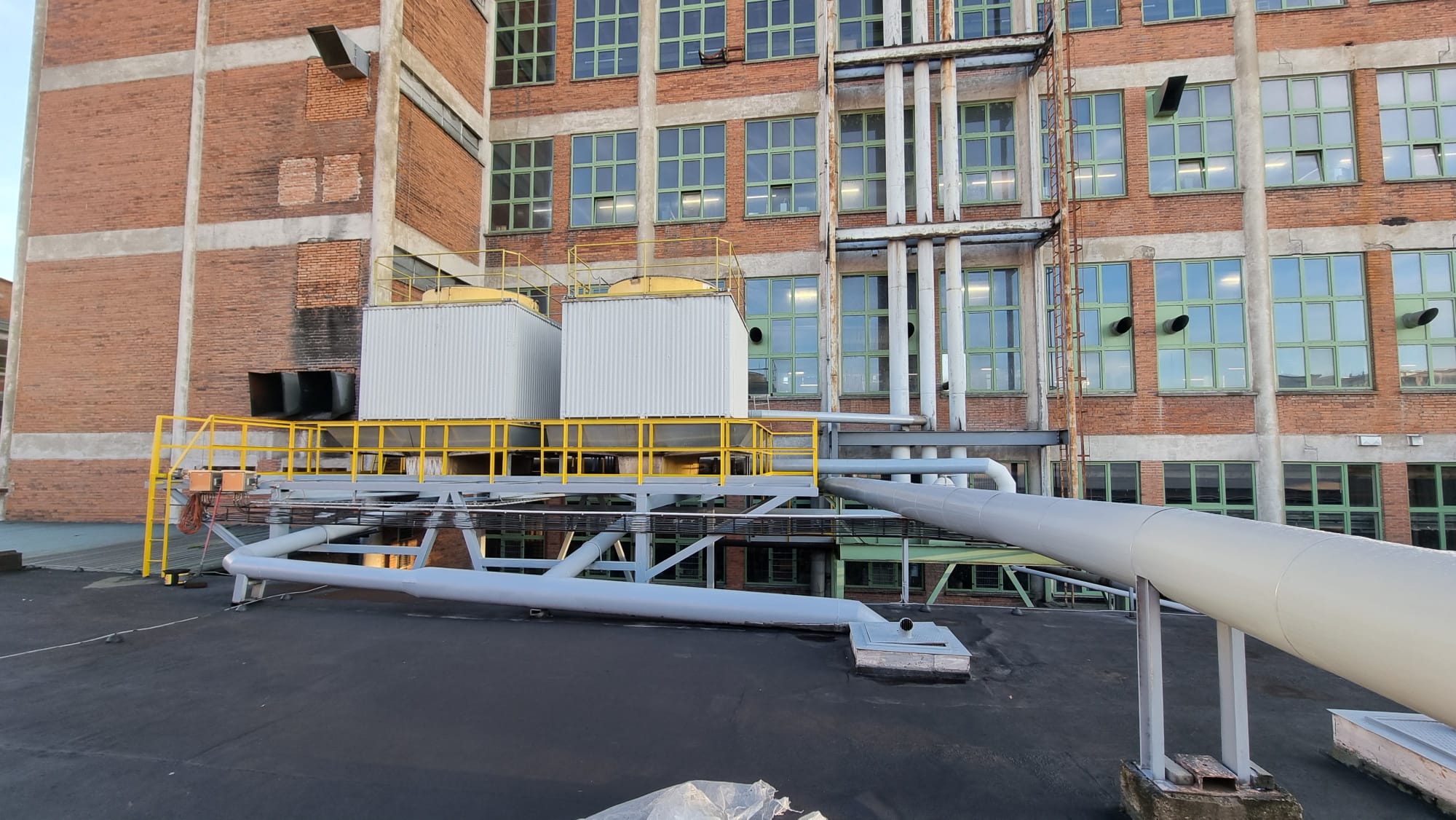 Vjezd – další část po nátěru